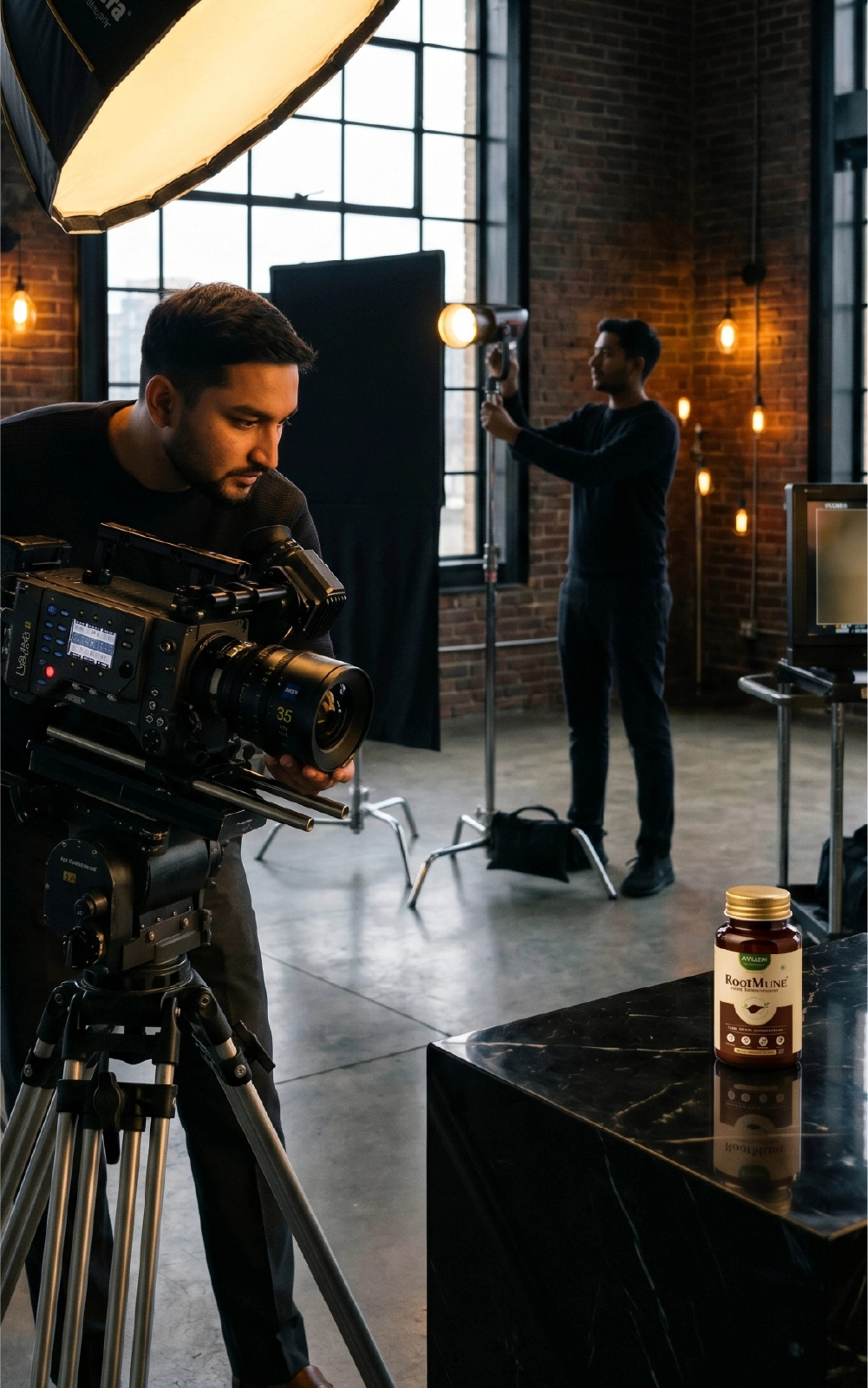 Behind the scenes — frame 2