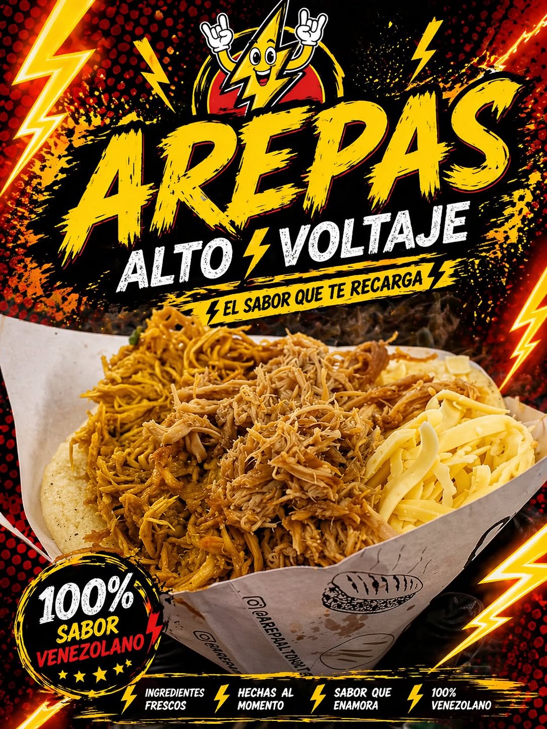 Arepa Alto Voltaje