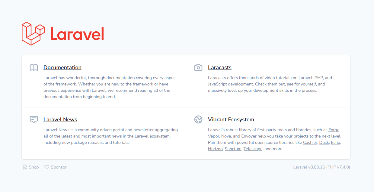 Laravel Running
