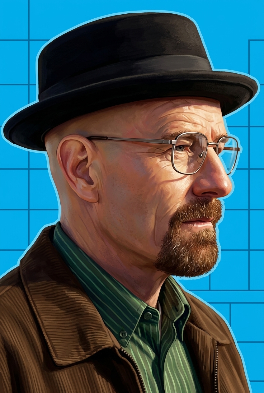 Walter White portrait