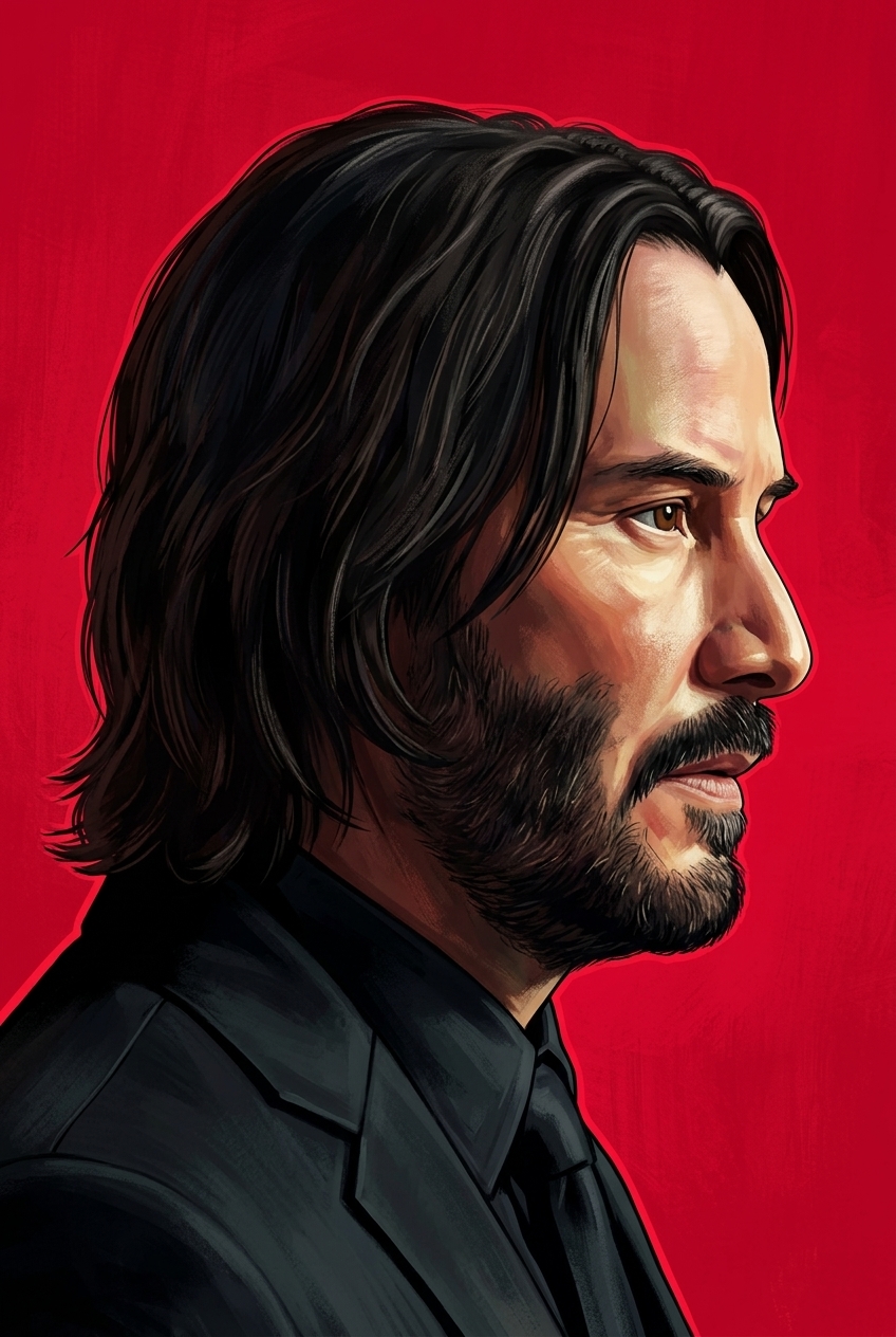 John Wick portrait