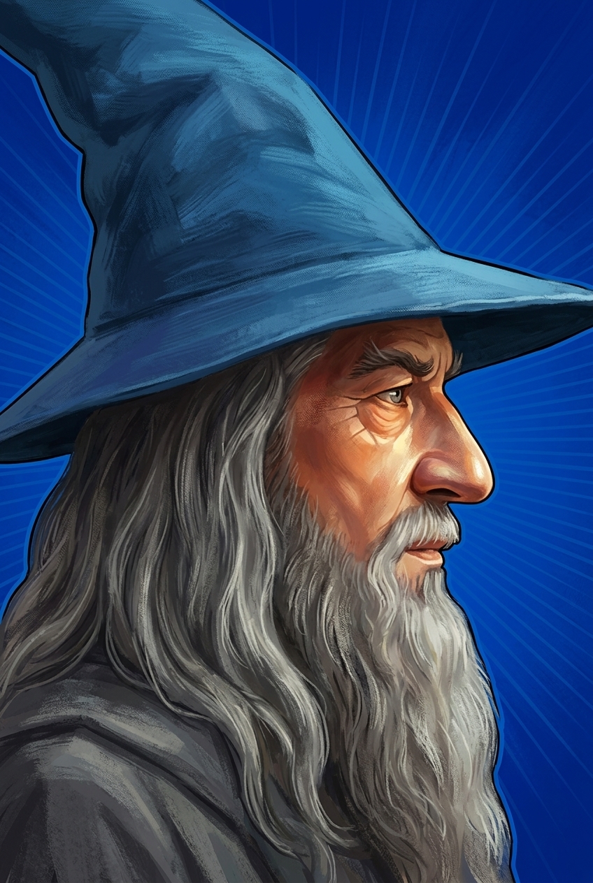 Gandalf portrait
