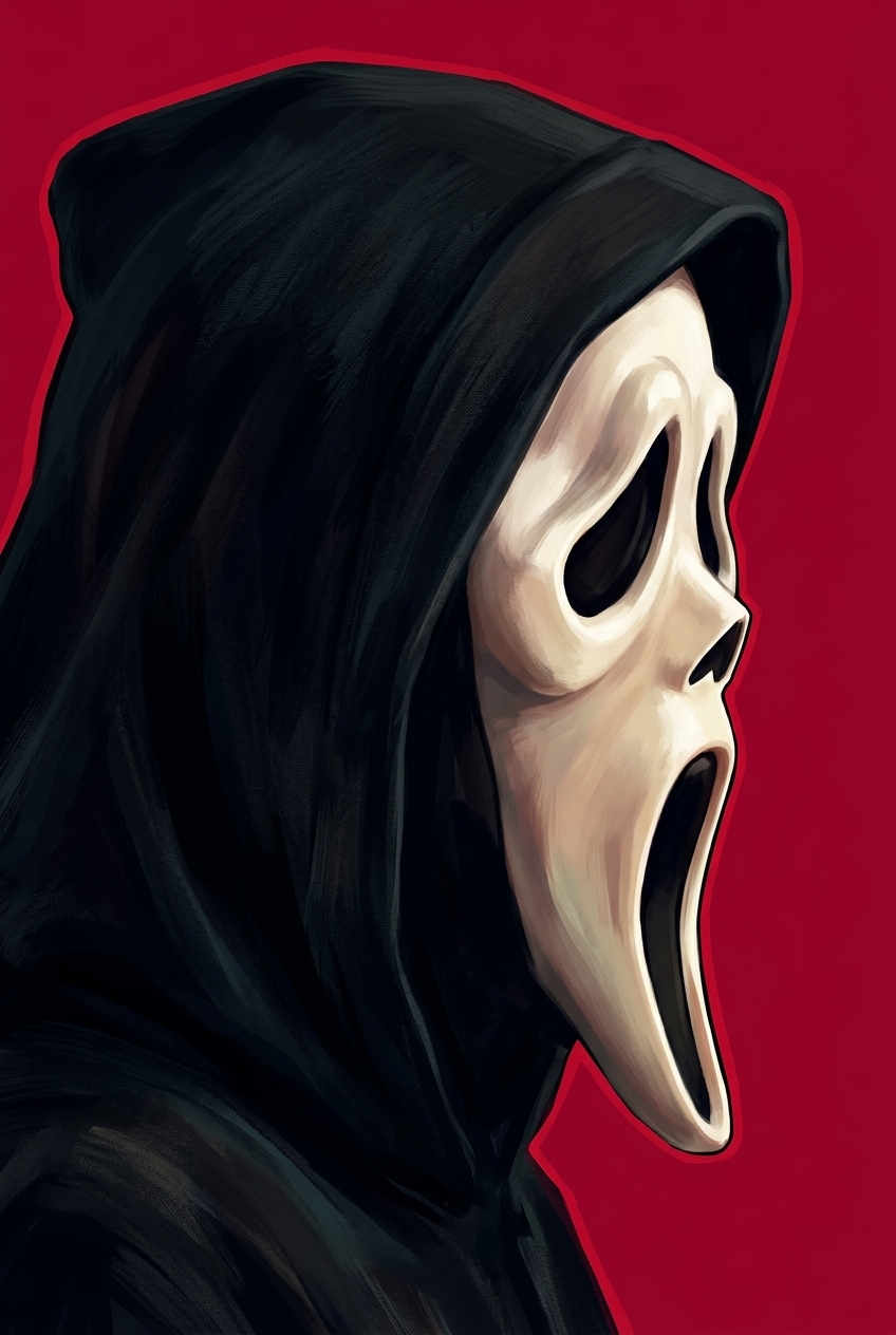 Ghostface portrait