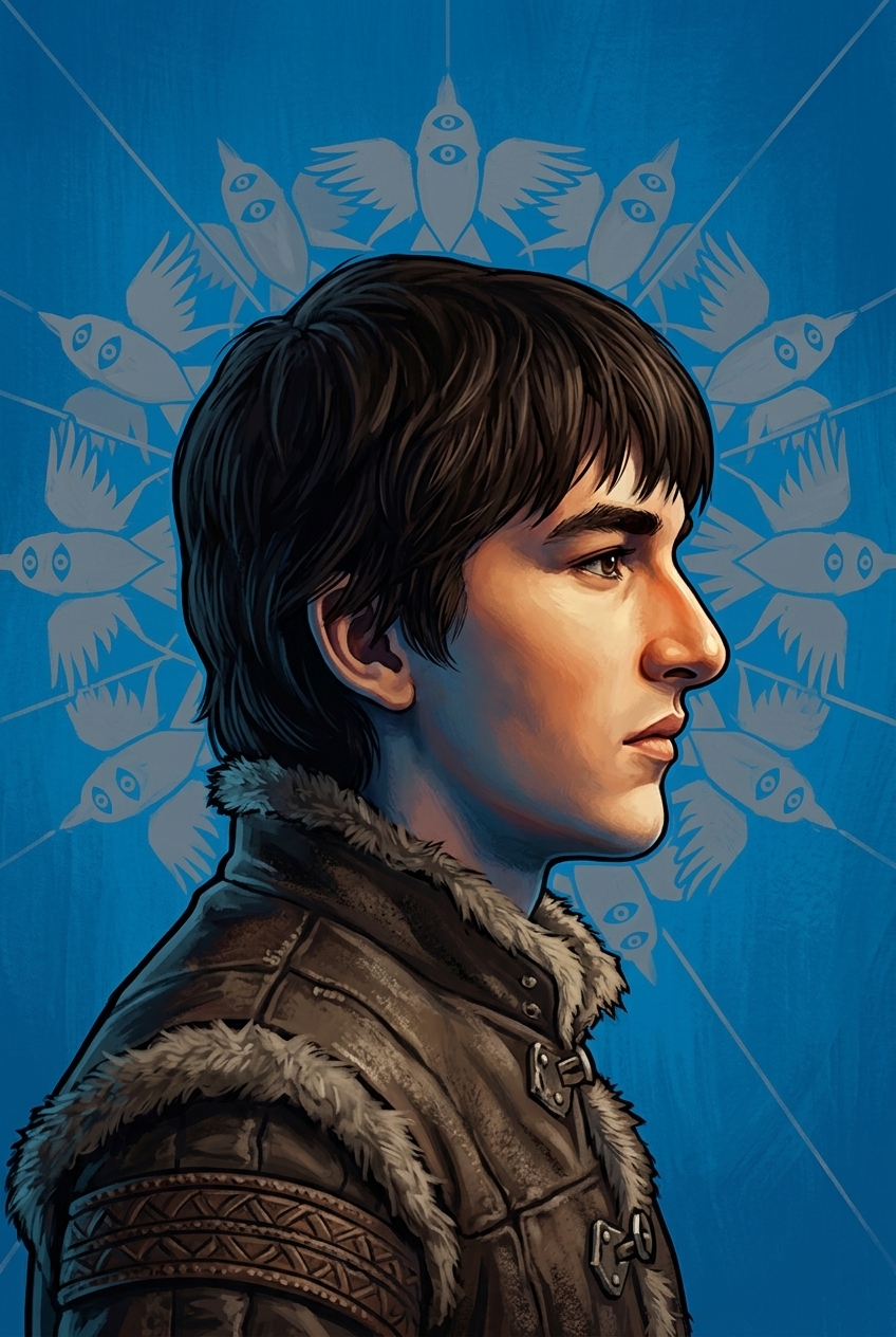 Bran Stark portrait