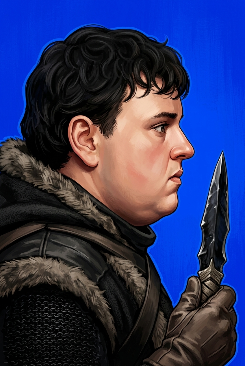 Samwell Tarly portrait