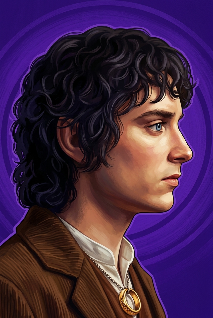 Frodo Baggins portrait