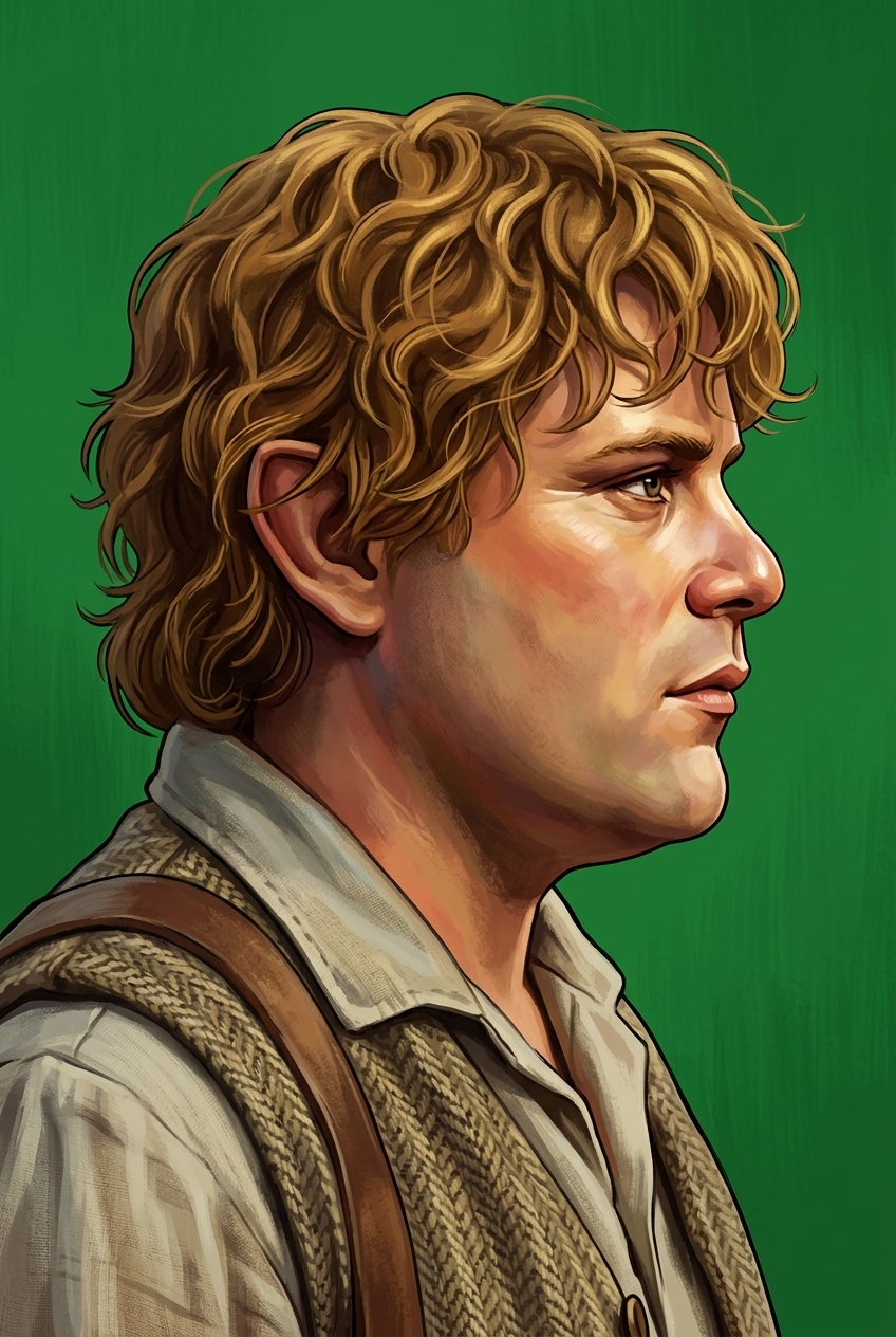 Samwise Gamgee portrait