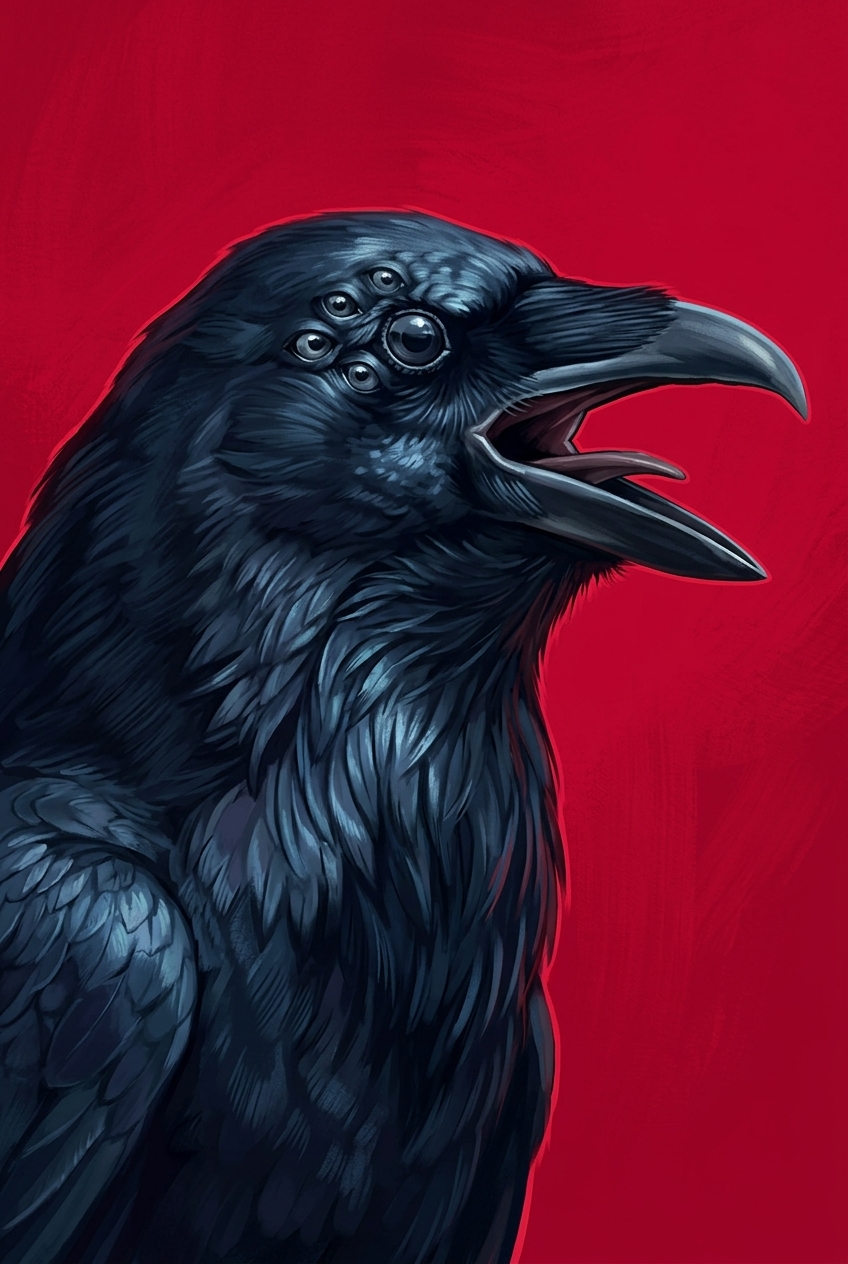 Three-Eyed Raven portrait