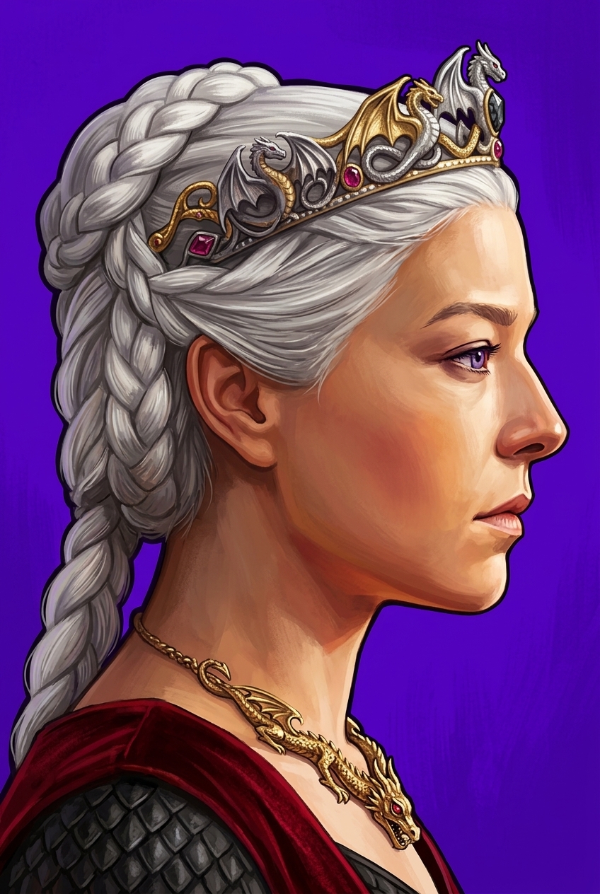 Rhaenyra Targaryen portrait