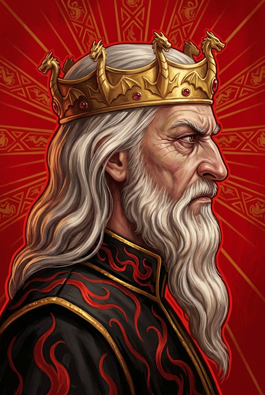 Aerys II Targaryen portrait