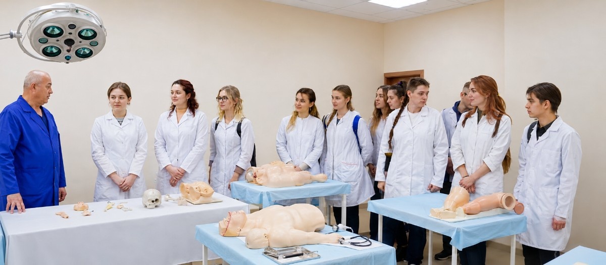 Altai State Medical University (ASMU) campus life