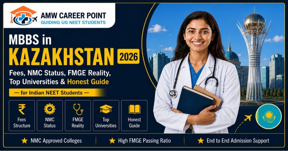 MBBS in Kazakhstan 2026: Fees, NMC Status, FMGE Reality, Top Universities & Honest Guide for Indian Students
