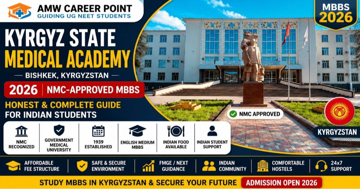 Kyrgyz State Medical Academy 2026: NMC-Approved MBBS, & Honest Guide for Indian Students