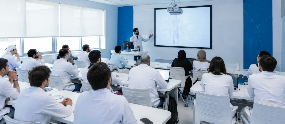 MBBS in Mohammed Bin Rashid University campus