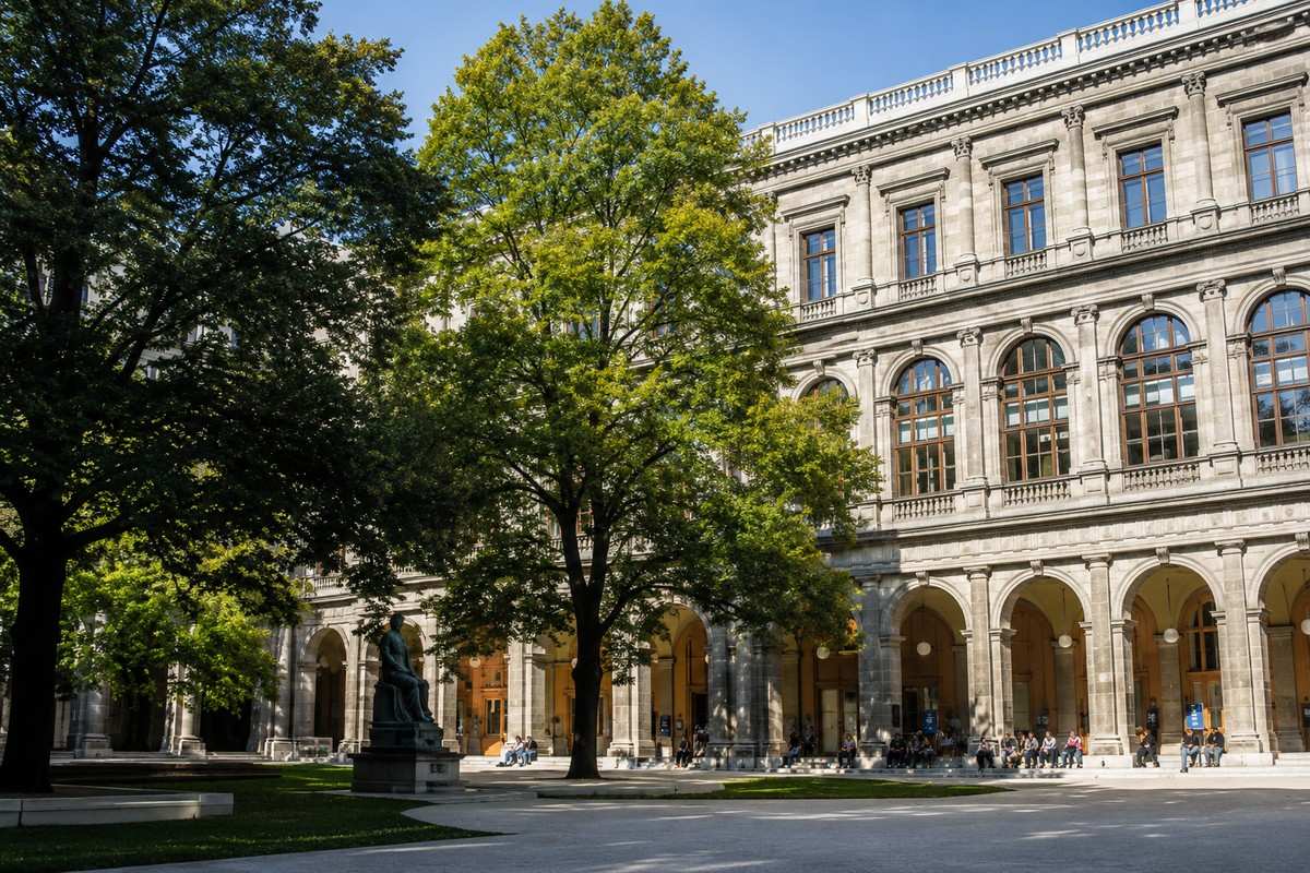 MBBS in Medical University of Vienna campus