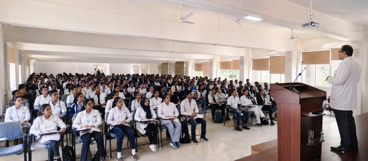 MBBS in SSR Medical College campus