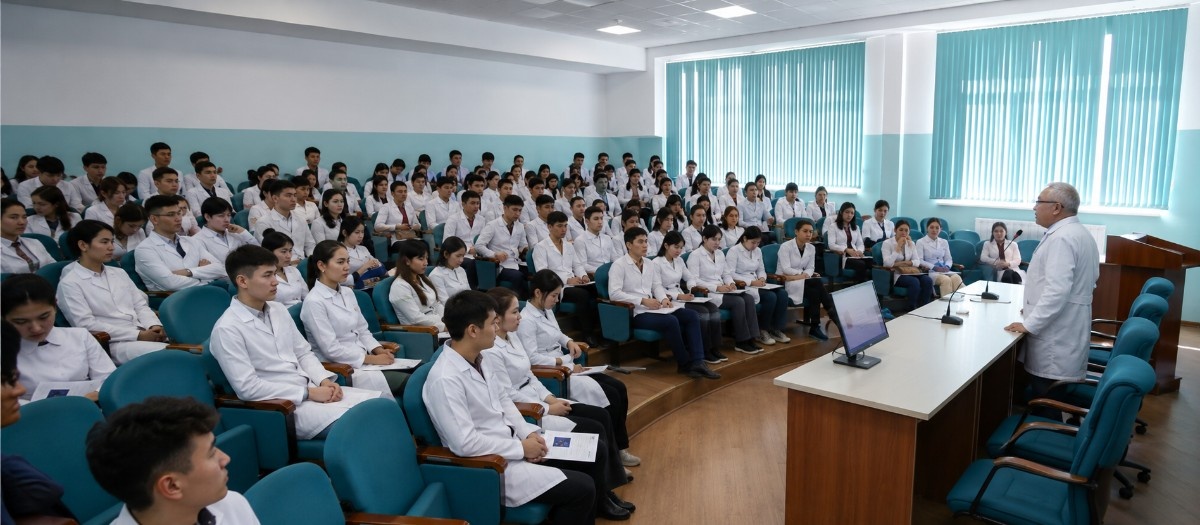 MBBS In NJSC South Kazakhstan Medical Academy (SKMA) campus