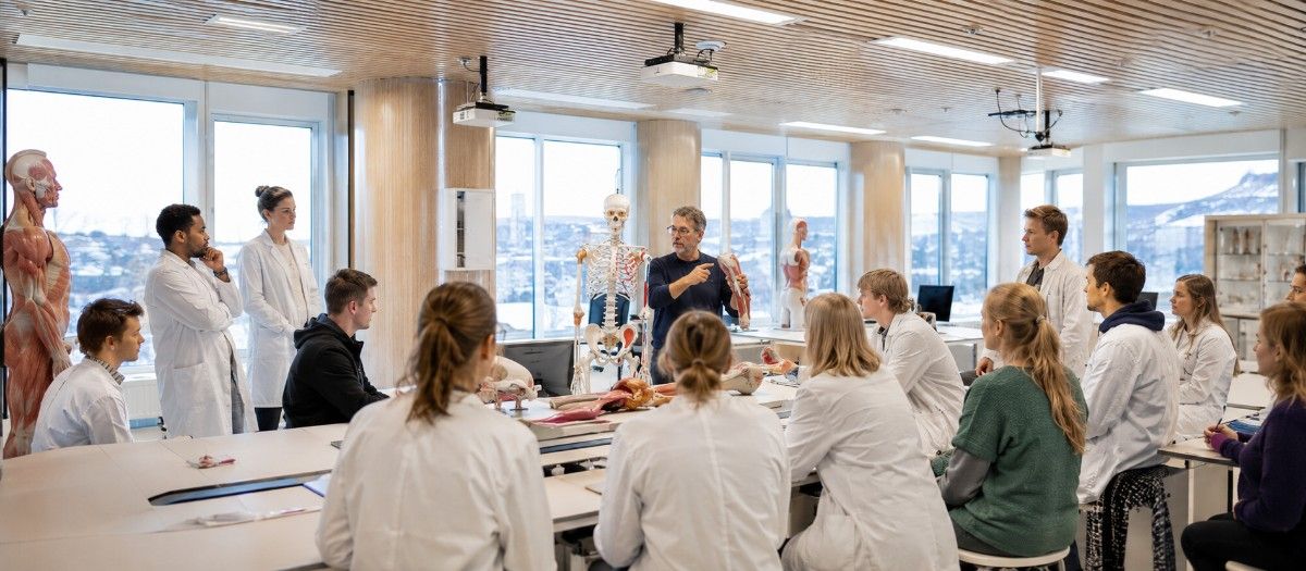 MBBS in UiT, The Arctic University of Norway, Faculty of Health Sciences, Tromso campus