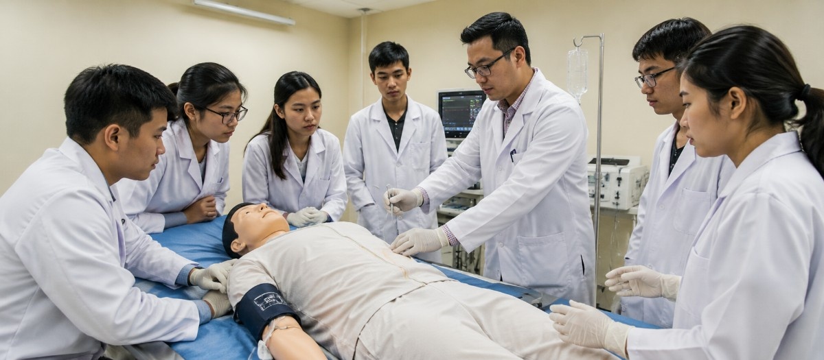 MBBS In Central Philippine University College of Medicine campus life