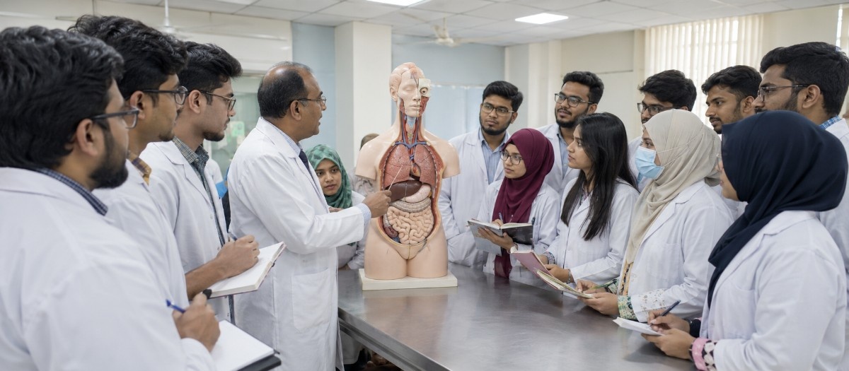 MBBS In Dhaka National Medical College campus