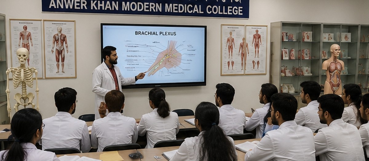 MBBS In Anwer Khan Modern Medical College campus