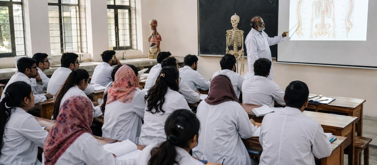 MBBS In Dhaka Medical College campus