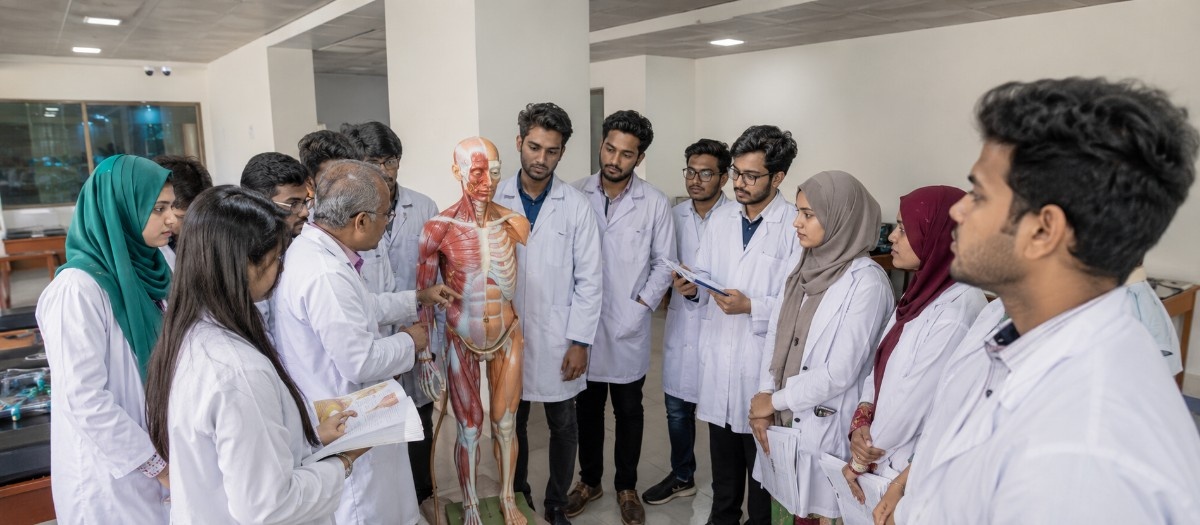 MBBS in International Medical College campus