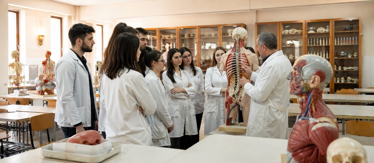 MBBS in Dunărea de Jos University of Galați Faculty of Medicine and Pharmacy, Romania campus