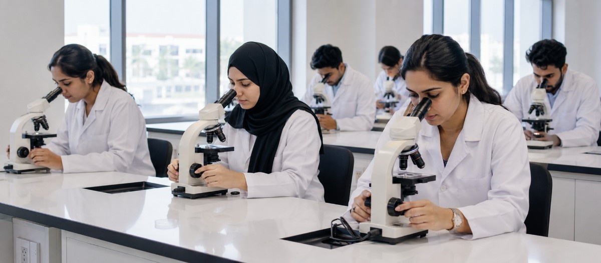 MBBS in RAK College of Medical Sciences (RAKCOMS) - RAK Medical and Health Sciences University, campus