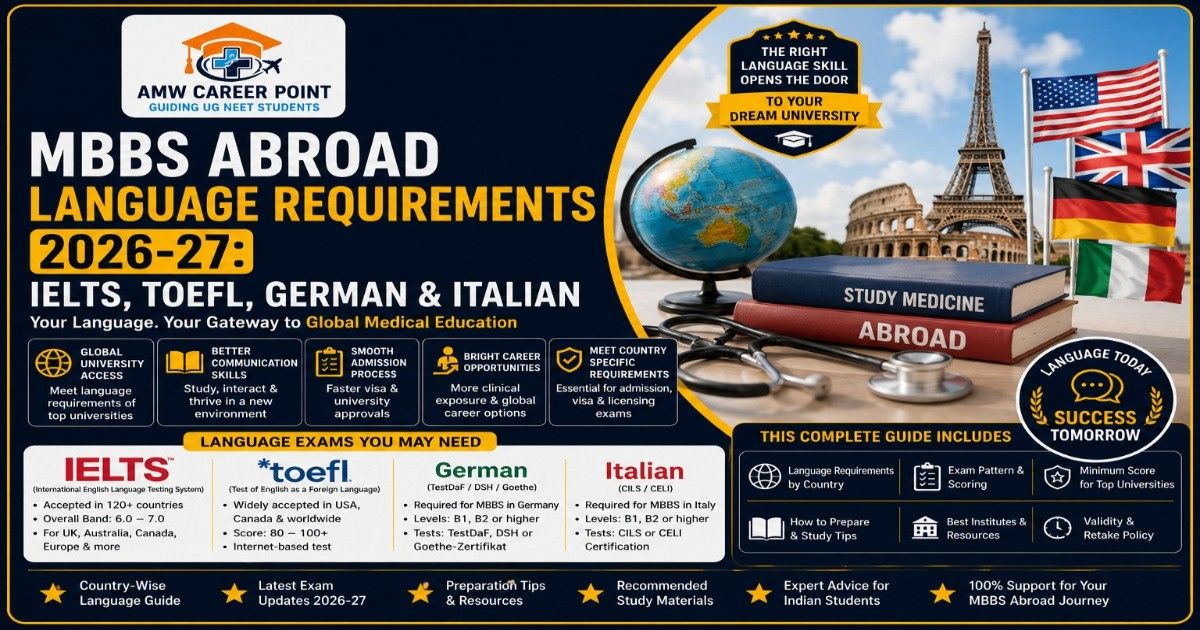 "Language Requirements for MBBS Abroad"