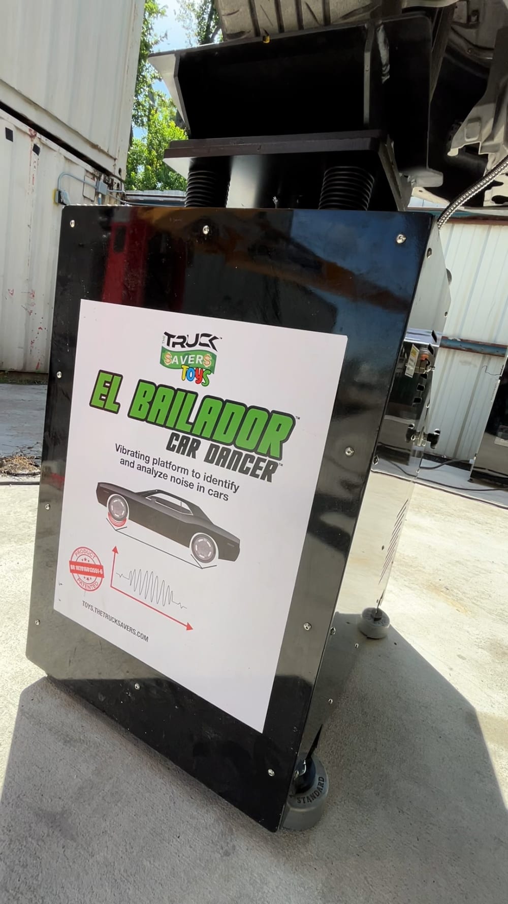 El Bailador™ — Road Simulator side view