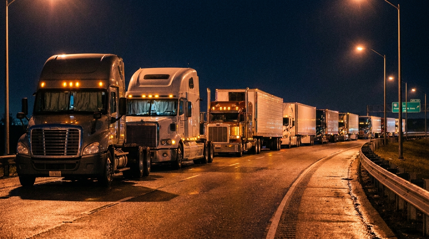 300,000 Truck Parking Spaces. 37 States Say It Is Not Enough