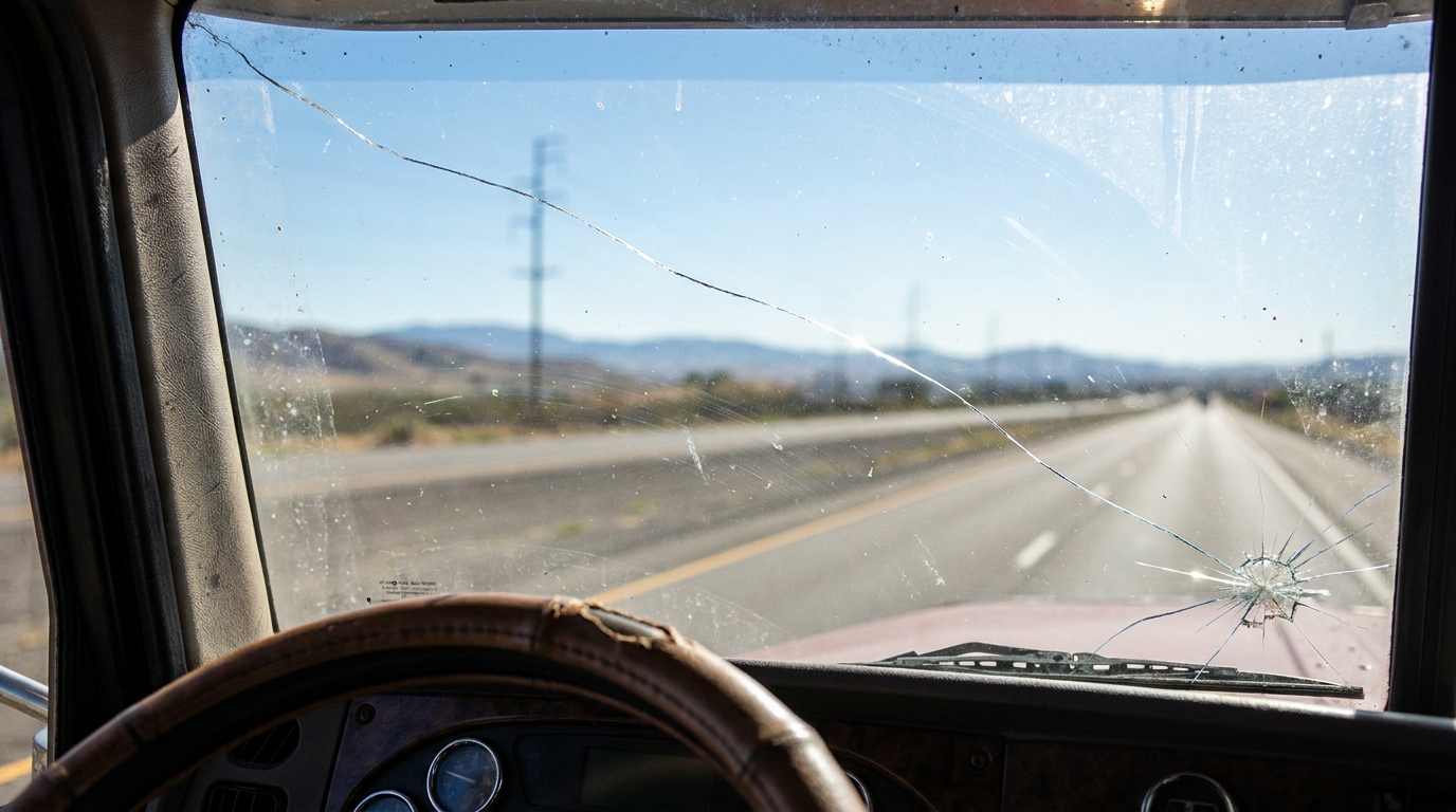 Windshield Cracks: What 393.60 Actually Allows