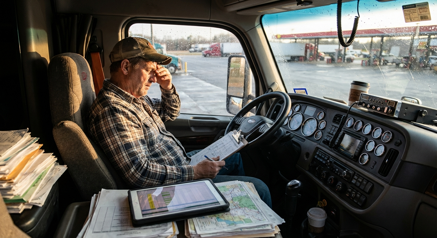 The Angry Trucker: The Harsh Economic Reality of Driving a Rig in 2026