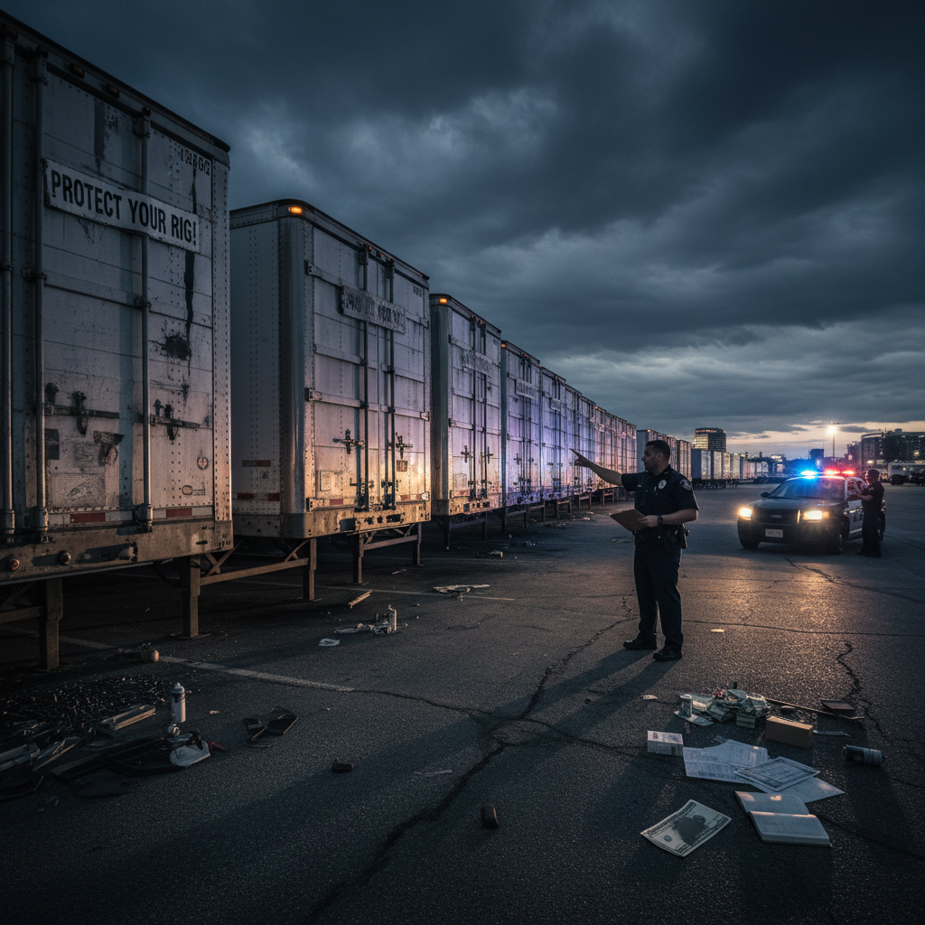 VIN Fraud Scheme: 23 Trailers, $287K Lost. Protect Your Rig!