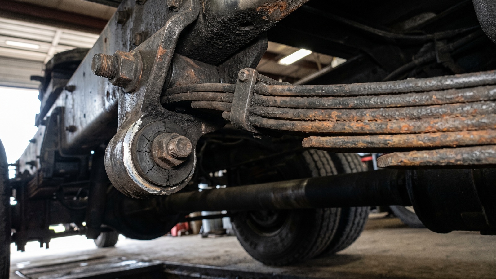 Worn Truck Suspension Bushings: Symptoms and Checks