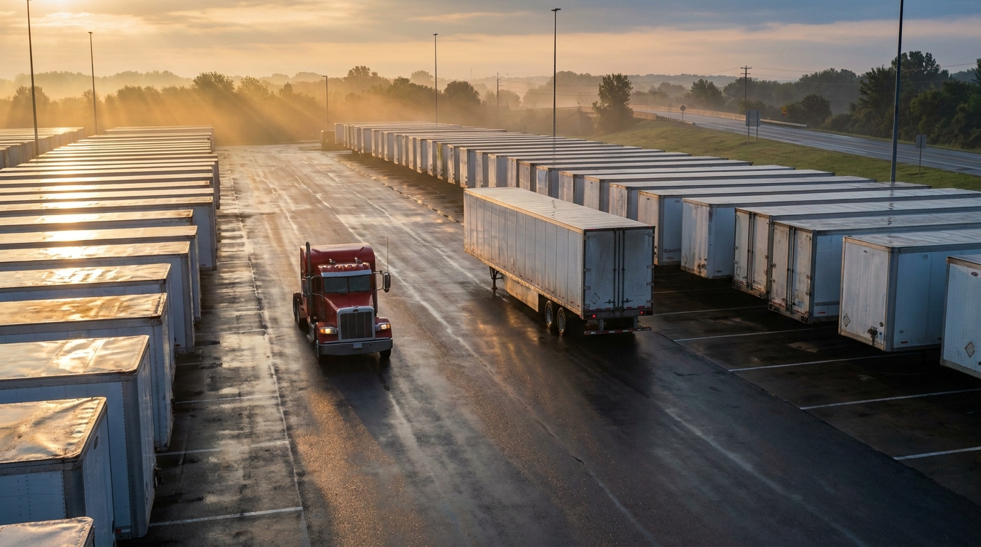 Spot Rates Up 35.6%: Capacity Left, Freight Did Not Return