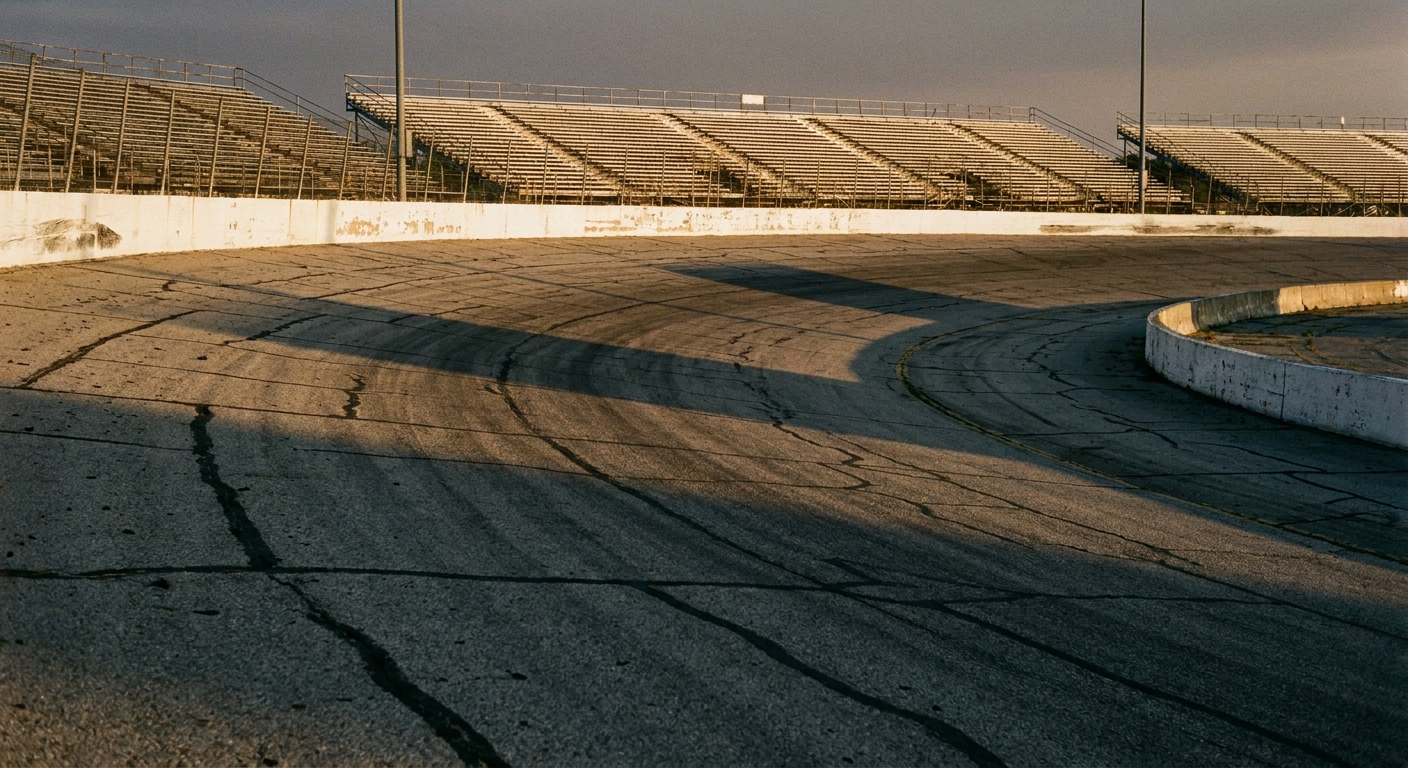 Darlington quedó ovalado por un estanque de carnada