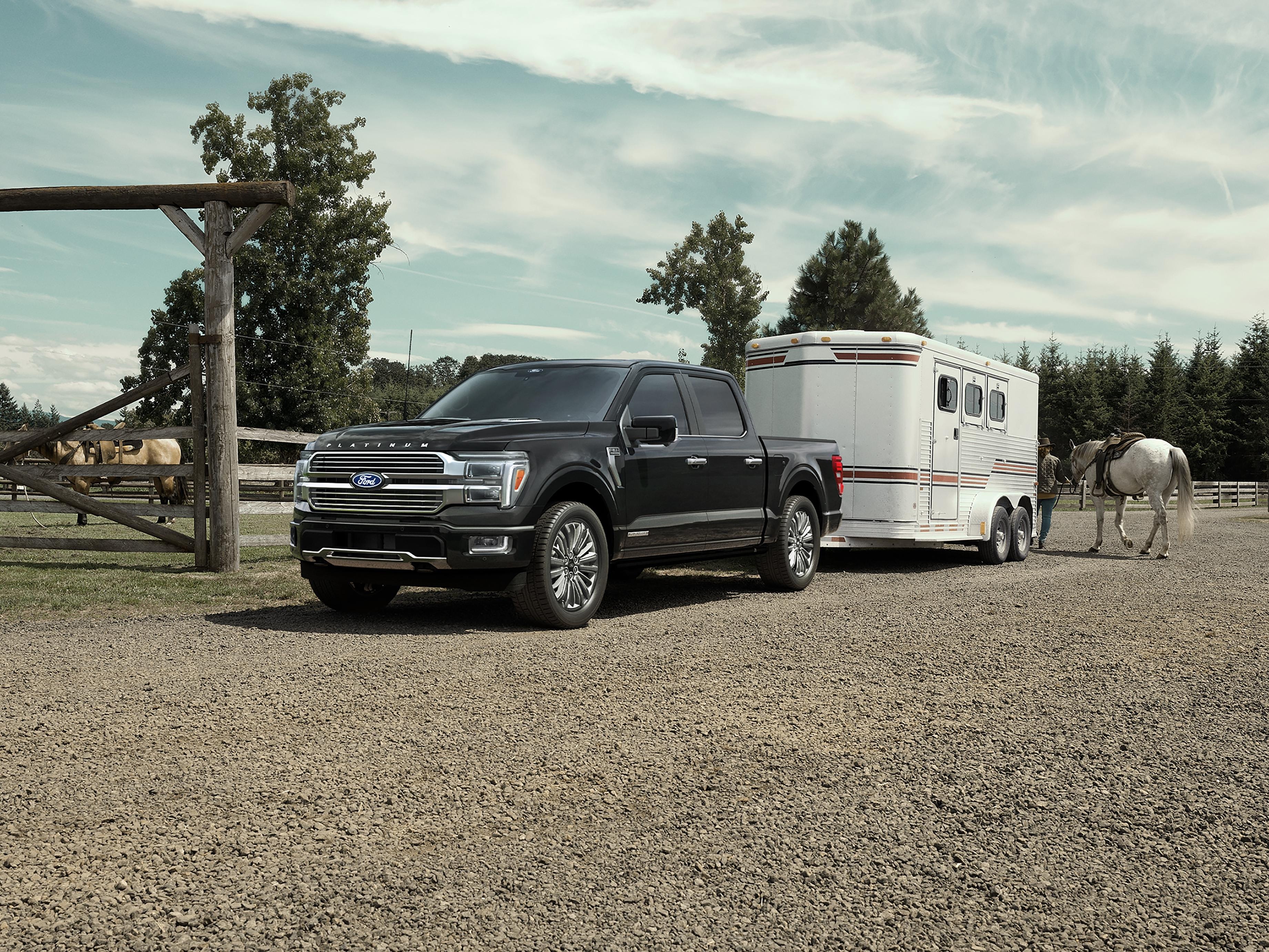 F-150 2025: límites del punto ciego con remolque