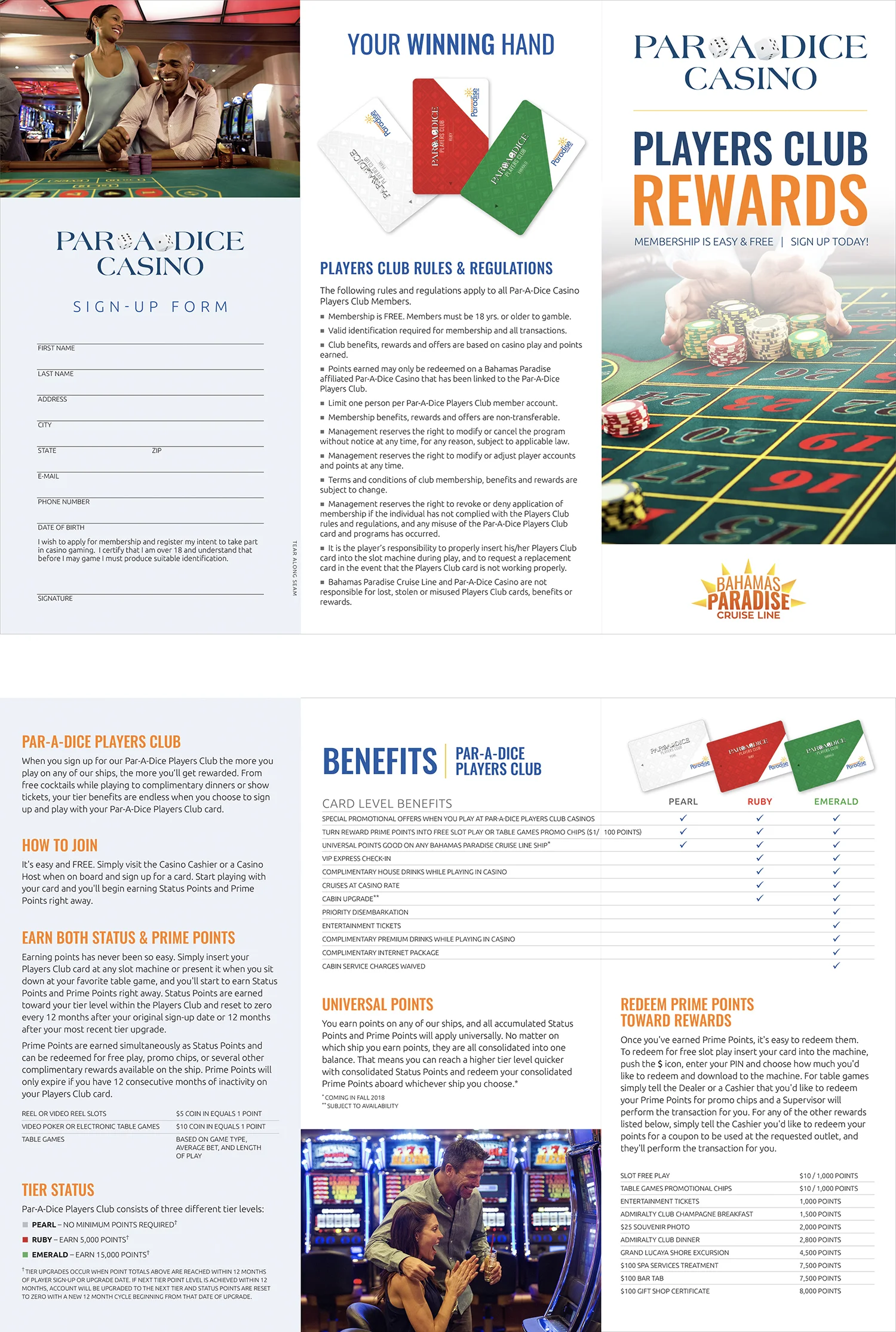BPCL Par-A-Dice Trifold