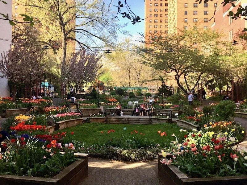 Upper West Side residential street near Central Park, one of Manhattan's top family neighborhoods