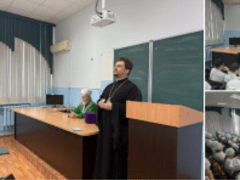 Встреча с представителями православной и мусульманской общины.