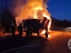Вечерний инцидент в городе