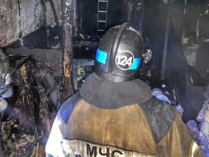 В Башкирии в ночном пожаре погиб мужчина