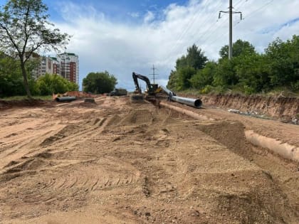 Реконструкция улицы Рабкоров продолжается