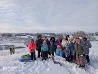 Новогодний зимний сабантуй «Зимние забавы»