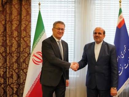 Радий Хабиров пригласил представителей Ирана на выставку «Газ. Нефть. Технологии» в Уфу