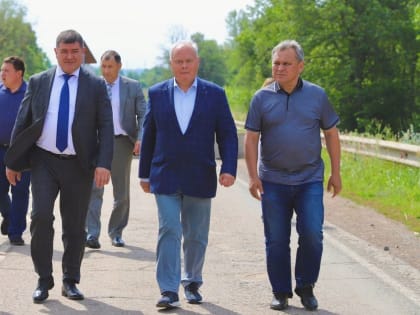 Константин Толкачев совершил рабочую поездку в Бураевский район