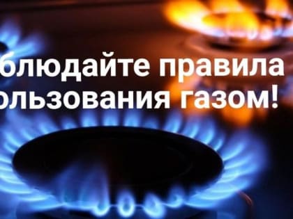 Проверьте газовое оборудование!
