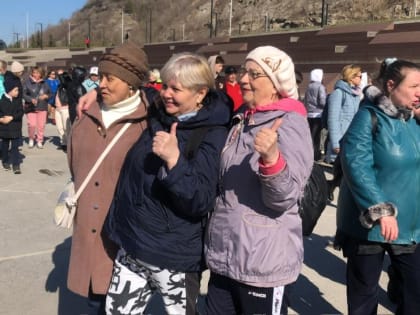 Сегодня на территории  Кировского района Уфы прошел сердечный маршрут здоровья